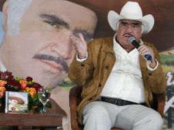 Don Vicente Fernández compartió que aún quedan un par de presentaciones para decir adiós como se debe. EL INFORMADOR / A. Camacho
