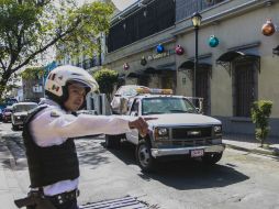 Buscan agilizar el tráfico ante cierres viales en avenida Hidalgo. EL INFORMADOR / ARCHIVO