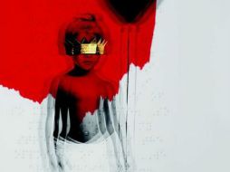 La portada del álbum es una imagen abstracta de Rihanna de pequeña acompañada por una corona que le tapa los ojos. INSTAGRAM / badgalriri