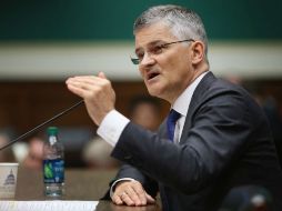 Michael Horn explica que VW está investigando internamente para determinar quiénes son los responsables del engaño. AFP / C. Somodevilla