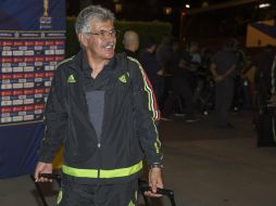 Al frente de la Selección mexicana, Ricardo Ferretti llegó la noche de ayer jueves a Los Ángeles. MEXSPORT / ARCHIVO