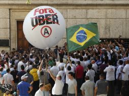 Hace una semana, Río de Janeiro prohibió que Uber operara en la ciudad. AP / A. Penner
