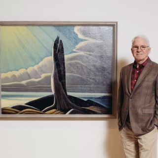 Steve Martin ahora es curador del pintor Lawren Harris