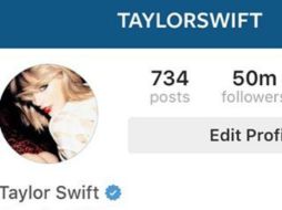 La intérprete de 'Wildest dreams' compartió con sus seguidores de Instagram que ha roto un nuevo récord. INSTAGRAM / taylorswift