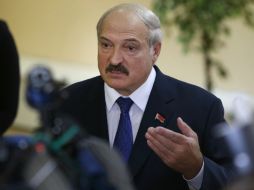 El líder bielorruso obtendría más del 80 por ciento de los sufragios. AP / S. Grits