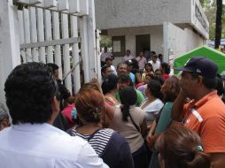 Dicen que no permitirán que las diferencias internas entre docentes, afecten a sus hijos. NTX / ARCHIVO