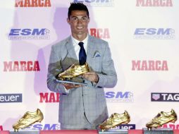 Aseguran que ''CR7'' quiere más, y lo presentan como un jugador único y excepecional. EFE / J. Lizon