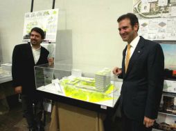 El arquitecto Héctor de la Peña resulta ganador del Concurso de Diseño del Plan Maestro. TWITTER / @INEMexico