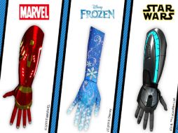 Las piezas robóticas están basadas en personajes como Iron man, Elsa de Frozen, o un Jedi de Star Wars. TWITTER / @openbionics