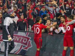 Gracias a este gol, el equipo canadiense logró su boleto a los playoffs de la MLS. TWITTER / @torontofc