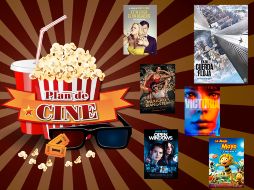 Estas son las nuevas películas que llegan a los cines en Guadalajara, conócelos y arma tu Plan de Cine. EL INFORMADOR /