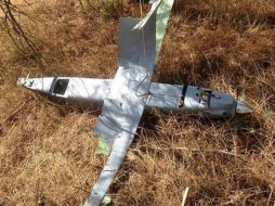 El avión no tripulado se decribió por los medios como 'un modelo pequeño de aeronave no militar'. TWITTER / @TRpolitikk