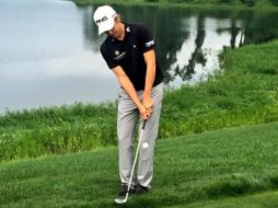 En su primera vuelta obtuvo par de 'birdies', en los hoyos 1 y 5. TWITTER / carlosortizgolf