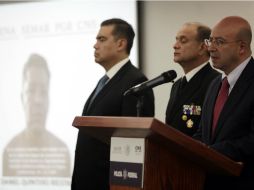 La captura de ''El Dany'' fue anunciada por el Comisionado Nacional de Seguridad, Renato Sales Heredia. SUN / ARCHIVO