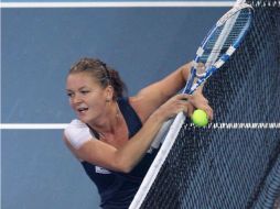La tenista tendrá la clasificación a las Finales de la WTA a su alcance. TWITTER / aradwanska