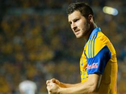 Por los felinos, André-Pierre Gignac cumplió con doblete. MEXSPORT / J. Martínez