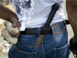 Los ataques con arma blanca se han incrementado en la zona en conflicto. AP / M. Mohammed