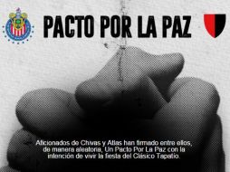 De esta forma quieren evitar otro brote de violencia en el partido. ESPECIAL / pactoporlapaz.com