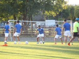 Los jugadores estuvieron practicante en la cancha 2 de la Universidad Autónoma de Guadalajara. EL INFORMADOR / A. Hinojosa