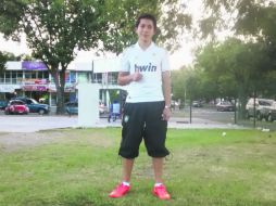 Francisco Paul Brito considera la práctica del futbol su verdadera pasión en la vida. EL INFORMADOR /