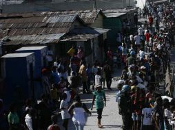 Barrio de Cite Soleil.  Aproximadamente 2,000 residentes han huido de sus viviendas desde el viernes por temor. AP / ARCHIVO