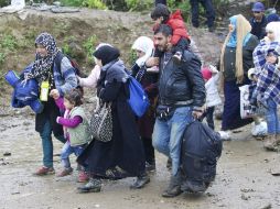 Señalan que refugiados y migrantes temen que las fronteras por las que tienen que cruzar, sean cerradas. NTX / ARCHIVO