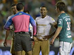 Fidel recibió la tarjeta roja en el último partido contra el León. MEXSPORT / ARCHIVO