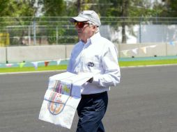 Whiting  reconoció el trabajo realizado en tan sólo poco más de un año en las instalaciones. SUN / S. Bautista