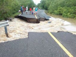 Autoridades mencionan que gran parte del territorio nacional es susceptible a deslizamientos. NTX / Especial