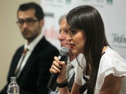 Carmina Haro, coordinadora general de la SICYT, destacó que por primera vez se logra un encuentro con empresarios de alto nivel. EL INFORMADOR / ARCHIVO