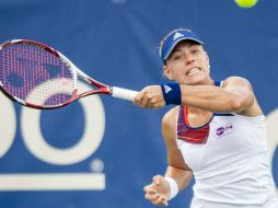 Angelique Kerber compartirá escenario con Sharapova, Kvitova y Halep. EFE / ARCHIVO