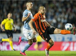 Durante la segunda parte se vio un Malmoe con la confianza crecida y  que se acercaba cada vez más, peligrosamente. EFE / A. Hillergren