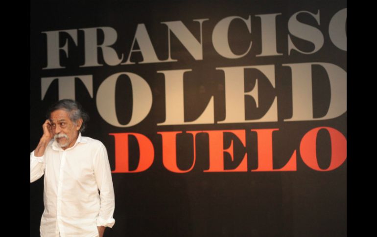 El autor explicó que sus piezas hacen referencia al horror de la tortura, del crimen impune y el dolor de la sociedad mexicana. EFE / S. Gutiérrez