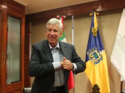 Gerardo Ruiz Esparza. En 2016 atenderán los proyectos prioritarios y a buscarán la participación de la iniciativa privada. EL INFORMADOR / A. Hinojosa