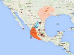 El Mapa de Crisis muestra información relevante del huracán y permite que terceros agreguen capas informativas. ESPECIAL / Google Maps