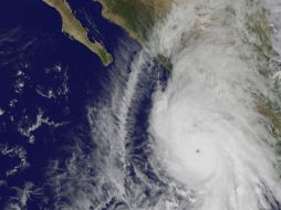 'Patricia' fue considerado por dependencias meteorológicas como un 'huracán altamente peligroso'. EFE / NASA