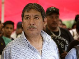 El líder de la Sección 22, Rubén Núñez, destaca que en el transcurso de la Asamblea Nacional definirán su plan de lucha. EFE / ARCHIVO