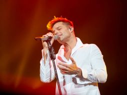 Durante el concierto el astro boricua hizo una pausa para hablar de su fundación y de la obra que realiza. FACEBOOK / Ricky Martin