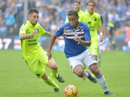 Ahora, Sampdoria ya tiene una diferencia de goleo de +4. EFE / L. Zennaro