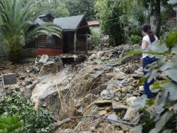 Detallan que no hubo personas lesionadas ni muertos por el deslizamiento de un cerro. NTX / ARCHIVO