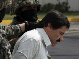 El titular de la Segob aseguró que Guzmán Loera ''puede haber evadido la cárcel, pero no a la autoridad''. AFP / ARCHIVO