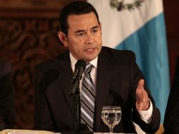 Morales será el próximo presidente de Guatemala a partir del 14 de enero próximo. EFE / E. Biba