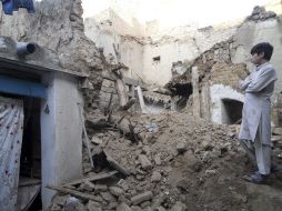 El secretario general de la ONU envía sus condolencias a los gobiernos de Afganistán y Pakistán por las víctimas del sismo. EFE / B. Gilani
