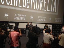 Al presentar su filme, Frears señaló que no había nada que decir, su cinta es de crimen y deporte. TWITTER / @FICM