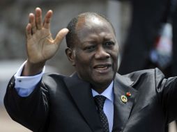 El mandatario después de participar en una cumbre del G8 en Francia. EFE / E. Foster