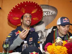 Ricciardo, sonriente y amable en todo momento, no dejaba de sorprenderse con la ciudad. SUN /