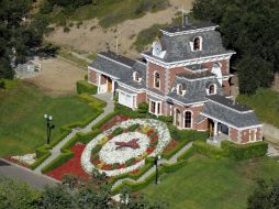 En la imagen se muestra la estación de tren con la que cuenta 'Neverland'. AP / C. Carlson