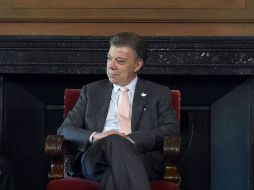 Para Santos, el cese bilateral dependerá de qué tanto se avance en lo que tiene que ver con el fin de conflicto. EFE / C. Carrión