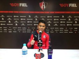 Medina estuvo renuente a mencionar la palabra 'fracaso' y 'mediocre' durante la conferencia. TWITTER / @atlasfc