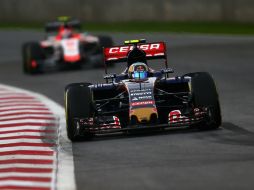 Carlos Sainz logra colocarse en el lugar 11 de la clasificación del Gran Premio de México. AFP /